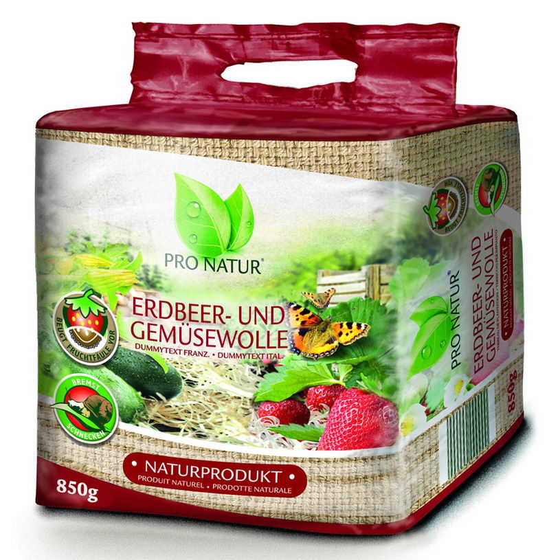 Erdbeer- & Gemüsewolle 'Anti Fruchtschimmel', 850 g Erdbeer- & Gemüsewolle 'Anti Fruchtschimmel', 850 g