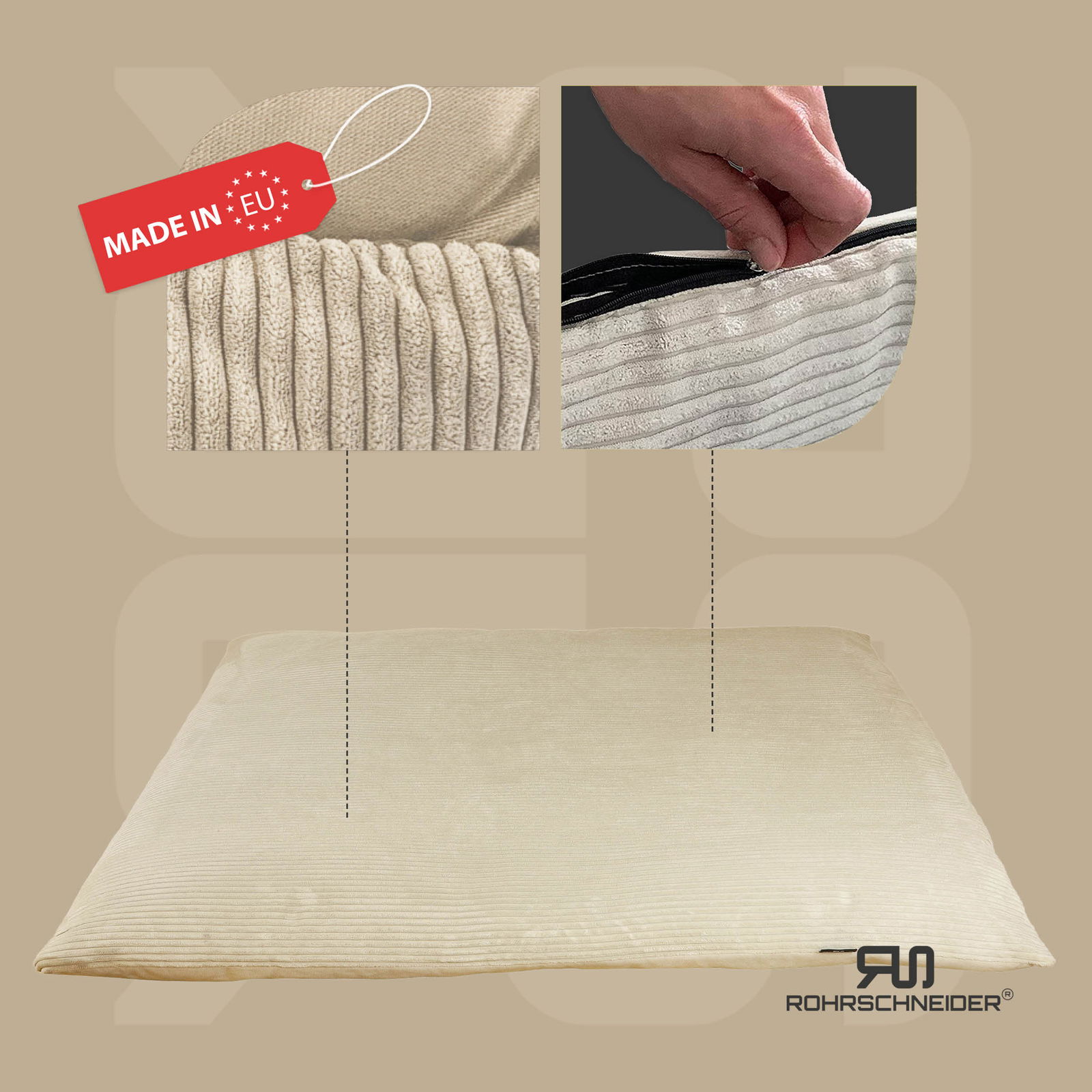 Silvio Design Kuschelbett 'Cozy', Größe 4, ca. 125 x 145 cm Silvio Design Kuschelbett 'Cozy', Größe 4, ca. 125 x 145 cm