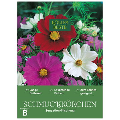 Kölles Beste Blumensamen, Schmuckkörbchen 'Sensation-Mischung' Kölles Beste Blumensamen, Schmuckkörbchen 'Sensation-Mischung'