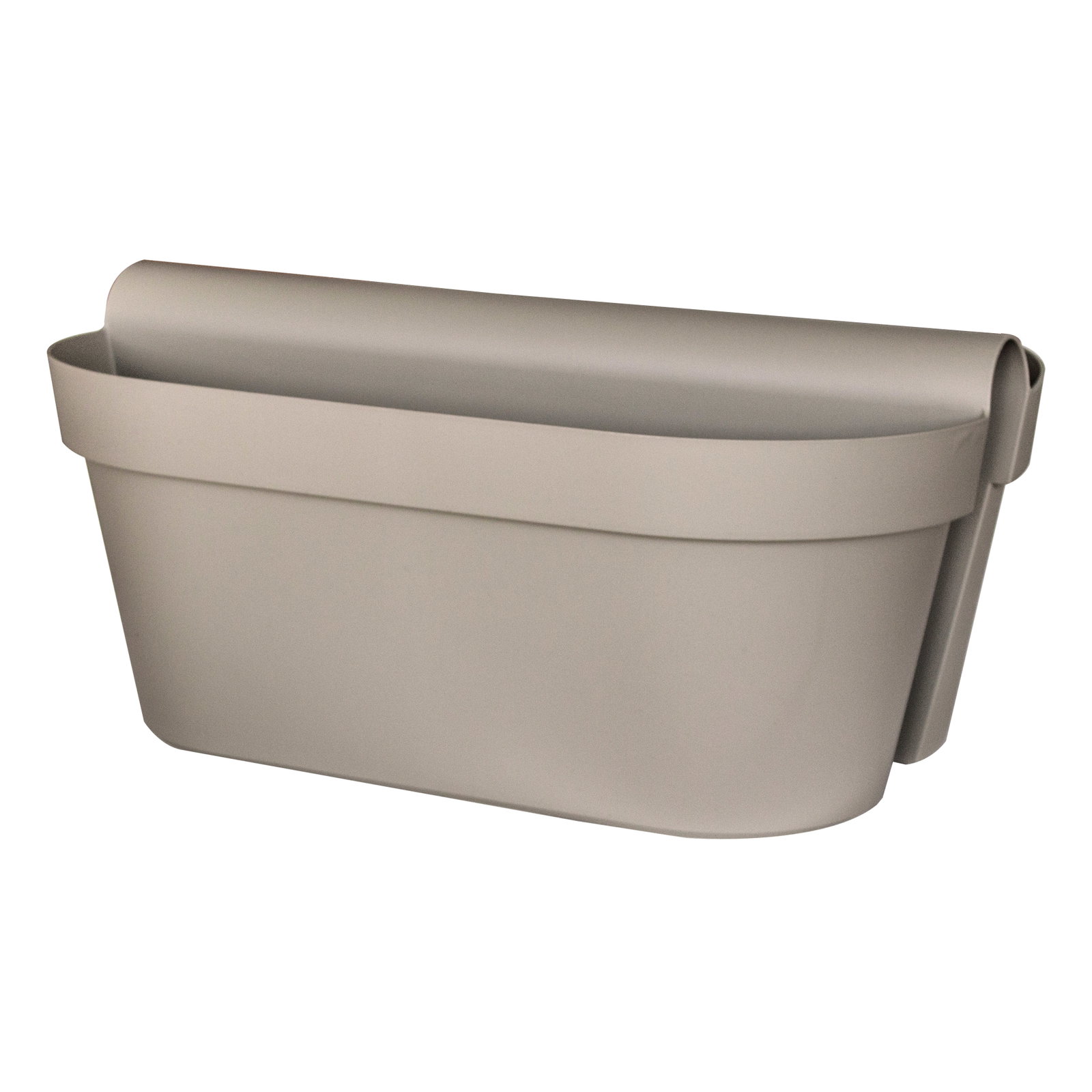 Euro 3 Plast Hängekästen 'Be Up Duo', sand, ca. 49,5 x 33 x H 23 cm
