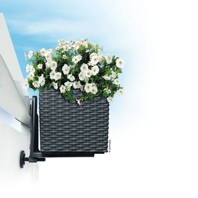 Lechuza Balkonkastenhalter für Balconera Cottage, weiß Lechuza Balkonkastenhalter für Balconera Cottage, weiß