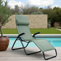 Sungörl Bäderliege 'Phönix Verde', anthrazit/grün Sungörl Bäderliege 'Phönix Verde', anthrazit/grün