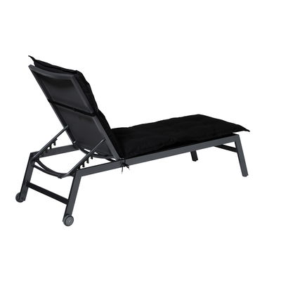 Liegenauflage 'Panama', schwarz, ca. 200 x 60 cm