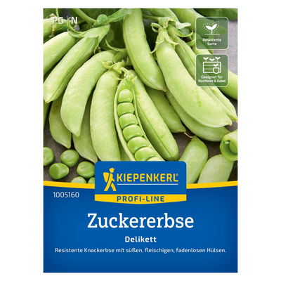 Saatgut, Zuckererbse 'Delikett'