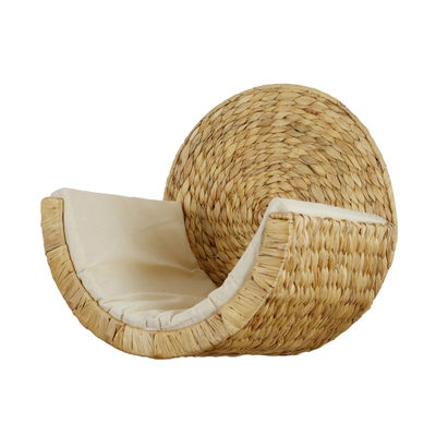 Wandliege mit Rückenteil, natur, 30 x 40 x 40 cm Wandliege mit Rückenteil, natur, 30 x 40 x 40 cm