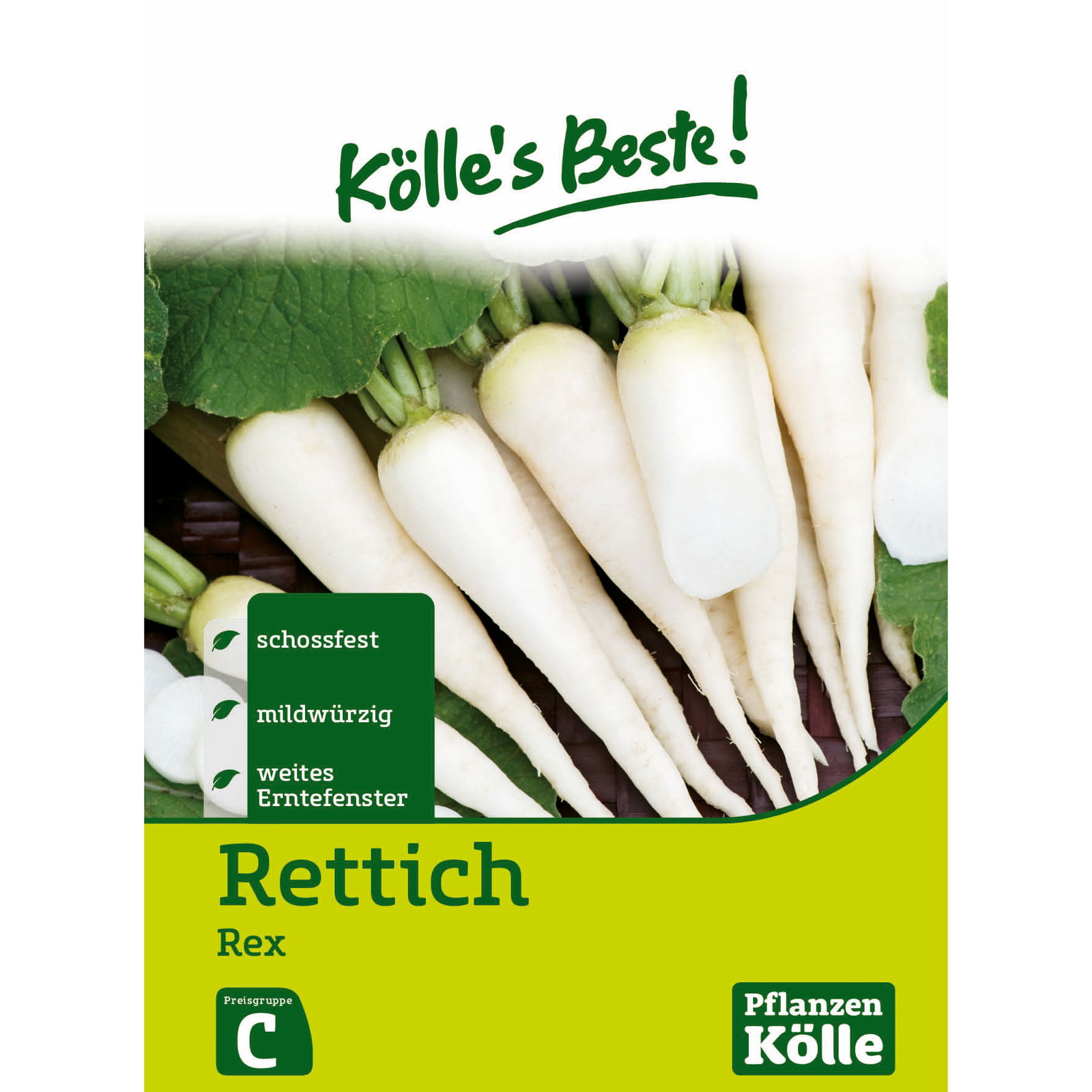 Kölle's Beste Gemüsesamen Rettich 