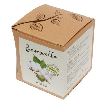 Anzuchtset Baumwolle, Saatgut und Anzuchterde inklusive Anzuchtset Baumwolle, Saatgut und Anzuchterde inklusive