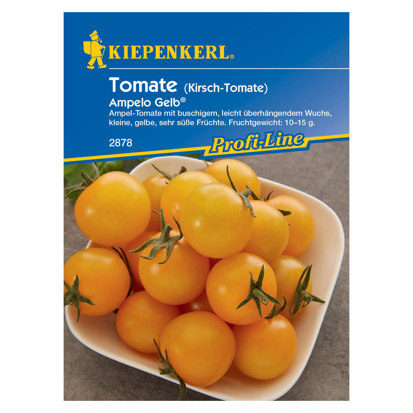 Saatgut Kirschtomate 'Ampelo Gelb'