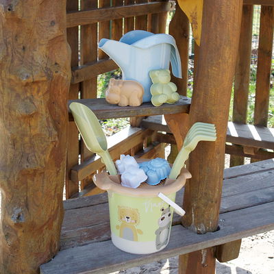 Little Foot Sandeimer-Set 'Tierwelt', 9er-Set, bunt, Kunststoff Little Foot Sandeimer-Set 'Tierwelt', 9er-Set, bunt, Kunststoff