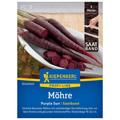 Saatband, Möhre 'Purple Sun'