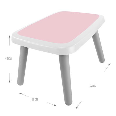 Mochtoys Skandinavischer Kindertisch, rosa, ca. H44 x 24 x 48 cm Mochtoys Skandinavischer Kindertisch, rosa, ca. H44 x 24 x 48 cm