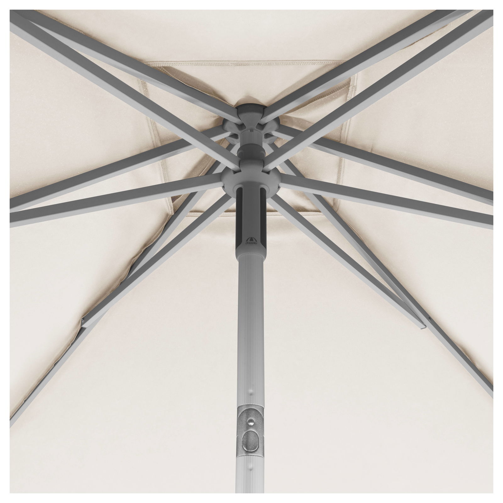 Doppler Sonnenschirm 'Act Neo Push Up', natur, Ø ca. 310 cm