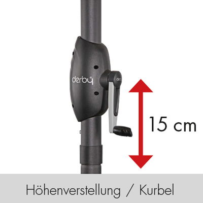 Doppler Kurbelschirm 'Basic Lift NEO', 250 x 200 cm Doppler Kurbelschirm 'Basic Lift NEO', 250 x 200 cm