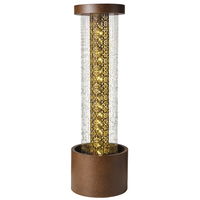 Springbrunnen 'Zylinder', braun, Höhe ca. 112 cm Springbrunnen 'Zylinder', braun, Höhe ca. 112 cm