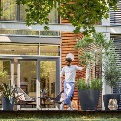 Lechuza 'Classico Color 28', schiefergrau, ca. Ø 27,5 x H 26 cm Lechuza 'Classico Color 28', schiefergrau, ca. Ø 27,5 x H 26 cm