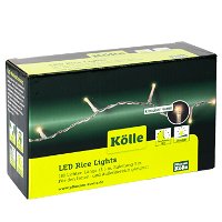 LED Lichterkette Rice Lights, 180 LEDs, klassisch warm, 13,5 m, Timerfunktion