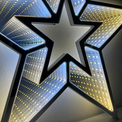 LED Stern, Infinity, 140 LEDs, ca. Ø 48 cm LED Stern, Infinity, 140 LEDs, ca. Ø 48 cm