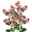 Kunstpflanze Polyantarose, rosa, 39 cm, 4 Stück