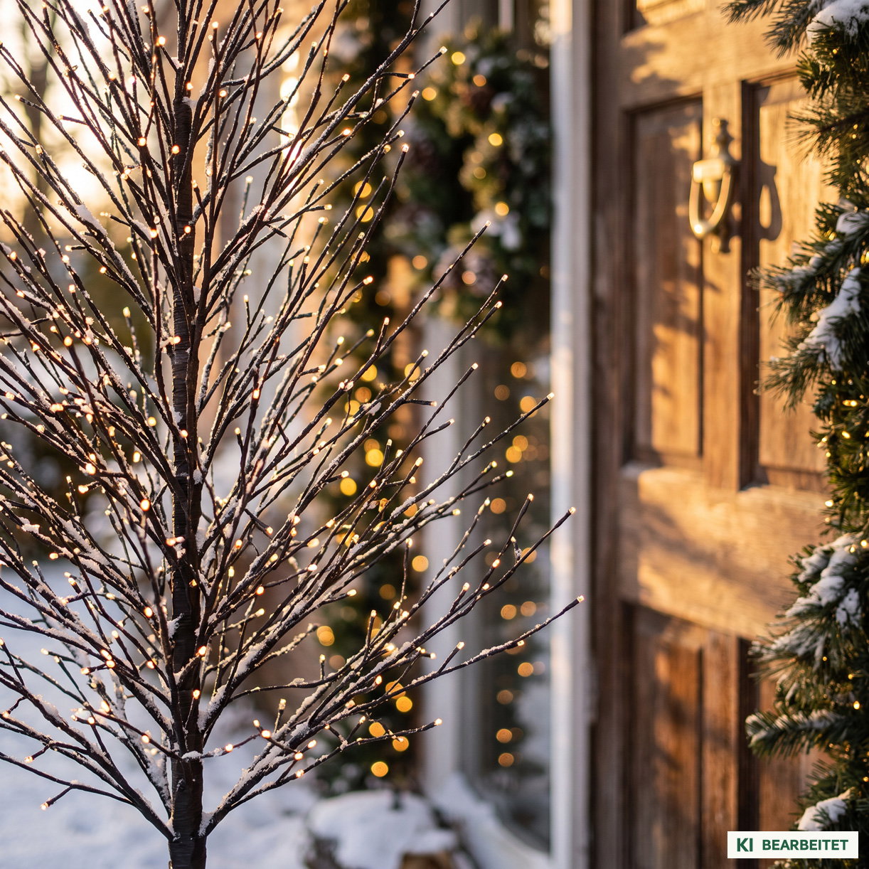 LED Baum, warmweiß, 1300 LEDs, ca. Ø 50 x H 210 cm LED Baum, warmweiß, 1300 LEDs, ca. Ø 50 x H 210 cm
