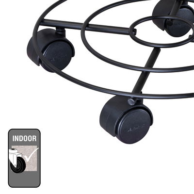 Wagner Multi-Roller 'GH0943', schwarz, ca. Ø 30 cm Wagner Multi-Roller 'GH0943', schwarz, ca. Ø 30 cm