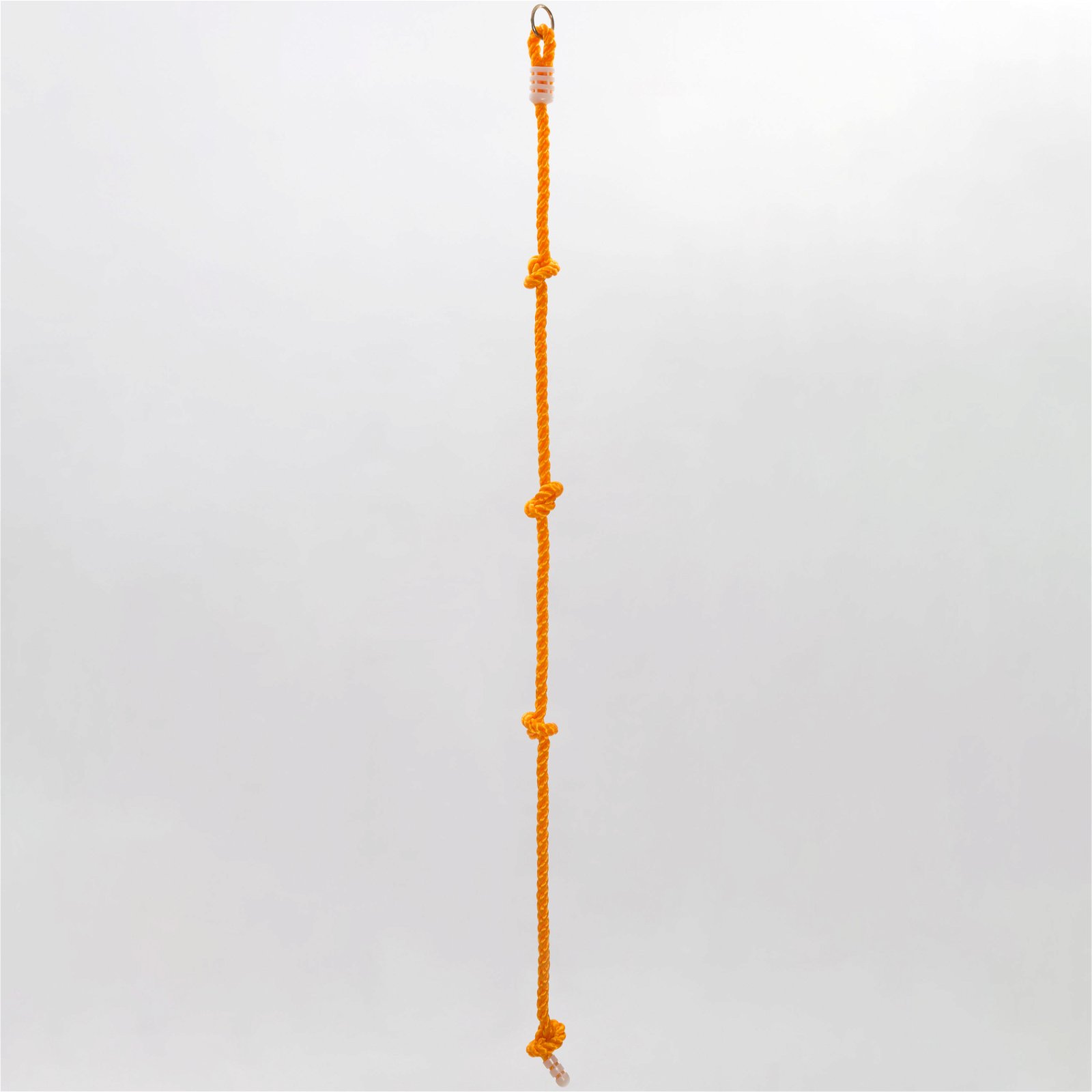 Kletterseil mit 4 Knoten, orange, L190 x Ø20 cm