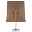 Doppler Pendelschirm 'Alu-Wood XL LED Ultra', greige, ca. 400 x 300 cm