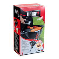 Weber-Kugelgrill 'One Touch' für Kinder, schwarz