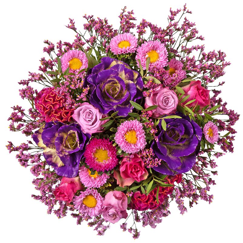 Blumenstrauß 'Warmherzig' inkl. gratis Grußkarte