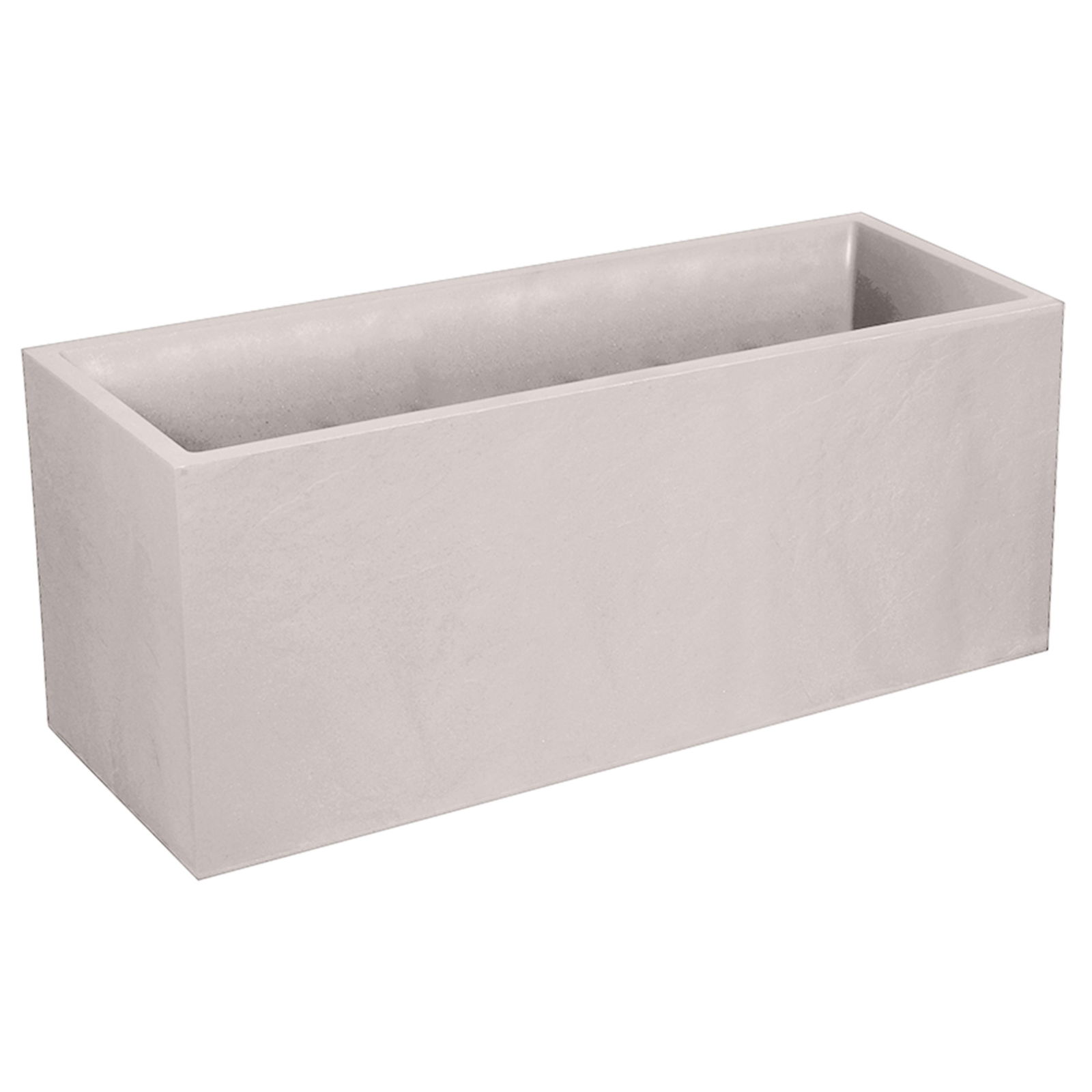 Eda Pflanzkasten 'Volcania', beige, ca. 99 x 39 x H 43 cm Eda Pflanzkasten 'Volcania', beige, ca. 99 x 39 x H 43 cm