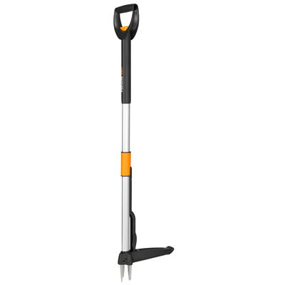 SmartFit Teleskop-Unkraut-Stecher, schwarz/orange, Länge 99-119 cm SmartFit Teleskop-Unkraut-Stecher, schwarz/orange, Länge 99-119 cm