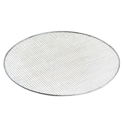 Metallrandsieb mit Wechselgitter, verzinkt, H10 x Ø39 cm