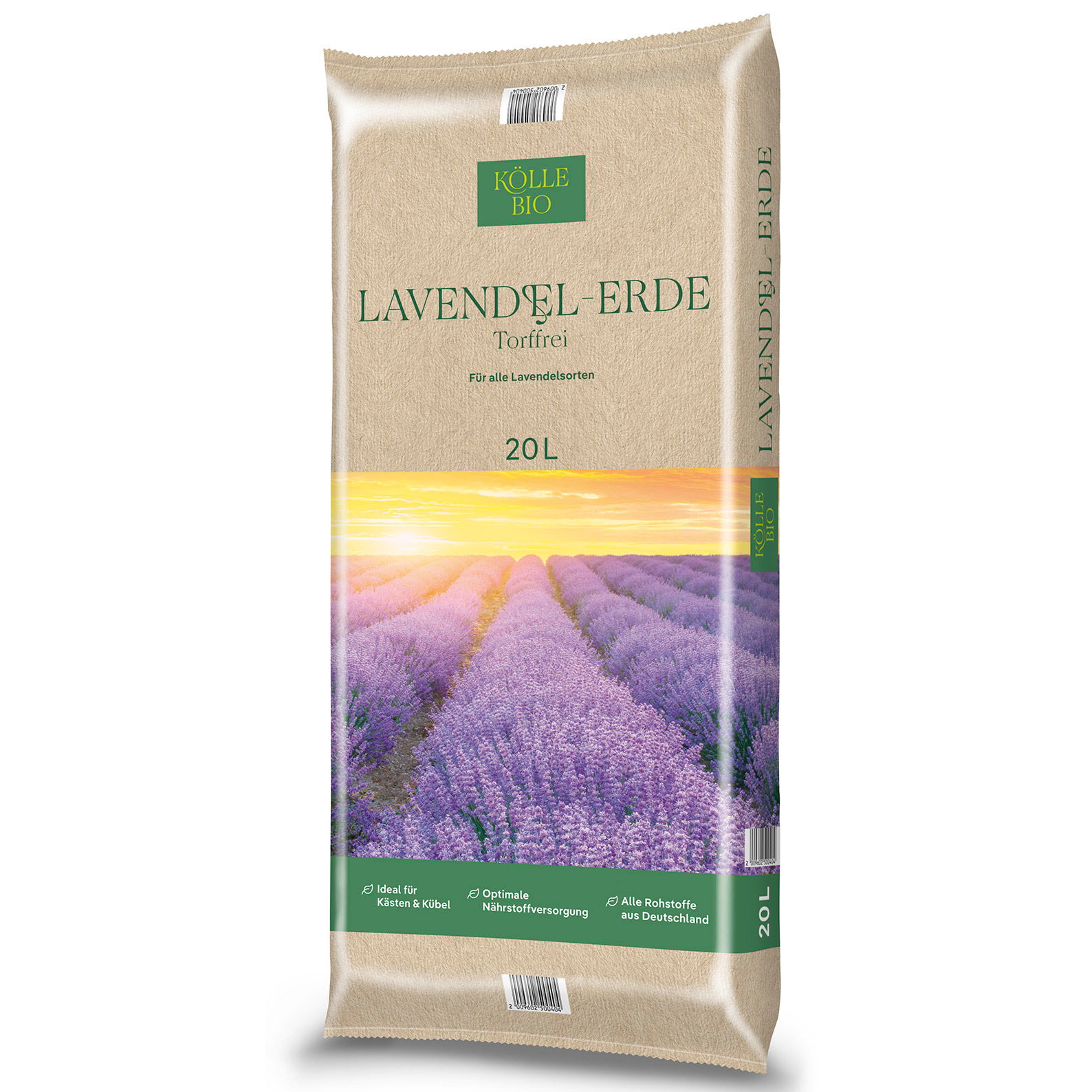 Kölle Bio Lavendelerde, 20 Liter