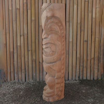 Tiki-Statue, Ø 25 x H 100 cm Tiki-Statue, Ø 25 x H 100 cm