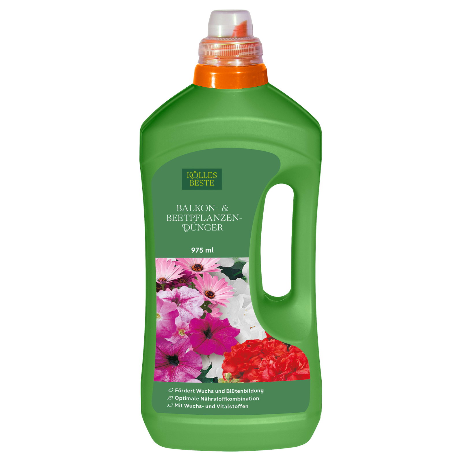 Kölles Beste Balkon- & Beetpflanzen Humatdünger, 975 ml Kölles Beste Balkon- & Beetpflanzen Humatdünger, 975 ml