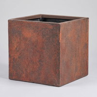 Kölles Beste Pflanzgefäß 'Square', rost, 3-teilig