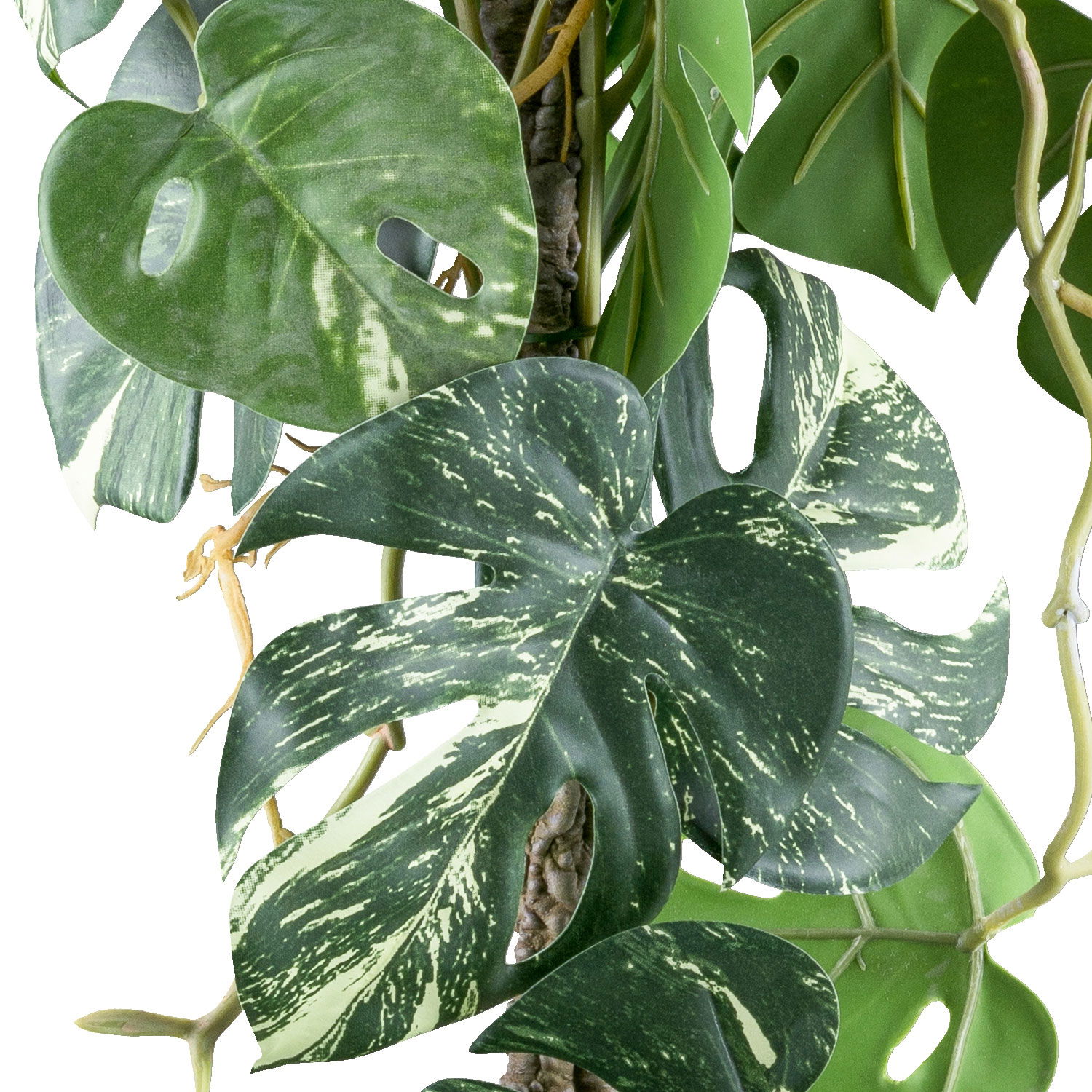 Künstlicher Splitphilodendron variegata, Höhe ca. 66 cm