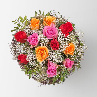 Blumenstrauß 'Mit Liebe', handgebunden Blumenstrauß 'Mit Liebe', handgebunden