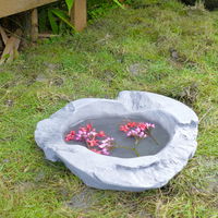 Schale 'Manado', grau, ca. Ø 33 cm