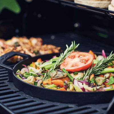 Enders SWITCH GRID™ Pfanne, schwarz, Gusseisen, Ø ca. 31,5 cm Enders SWITCH GRID™ Pfanne, schwarz, Gusseisen, Ø ca. 31,5 cm