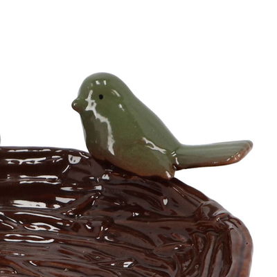 Vogeltränke 'Nest', ca. 22 x 22 x 8 cm