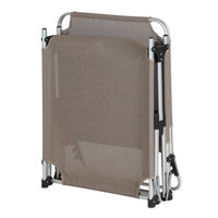 Dreibeinliege XXL, taupe Dreibeinliege XXL, taupe