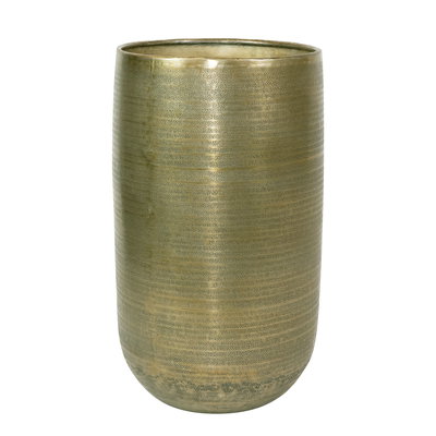 Kölle Pflanzgefäß 'Rowen High', grün, ca. Ø 31 x H 55 cm