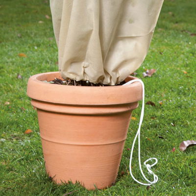 Kölles Beste Kübelpflanzen-Sack 'Spezial-Plus', beige, B80 x H100 cm Kölles Beste Kübelpflanzen-Sack 'Spezial-Plus', beige, B80 x H100 cm