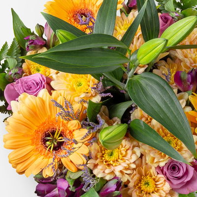 Blumenstrauß 'Marseille', handgebunden