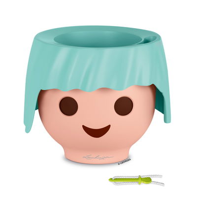 Lechuza 'Ojo', aquamarine, ca. Ø 21 x H 15,8 cm Lechuza 'Ojo', aquamarine, ca. Ø 21 x H 15,8 cm