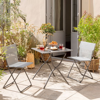 Klappstuhl 'Chaise Balcony II', terra, ca. 83 x 44 x 48 cm Klappstuhl 'Chaise Balcony II', terra, ca. 83 x 44 x 48 cm