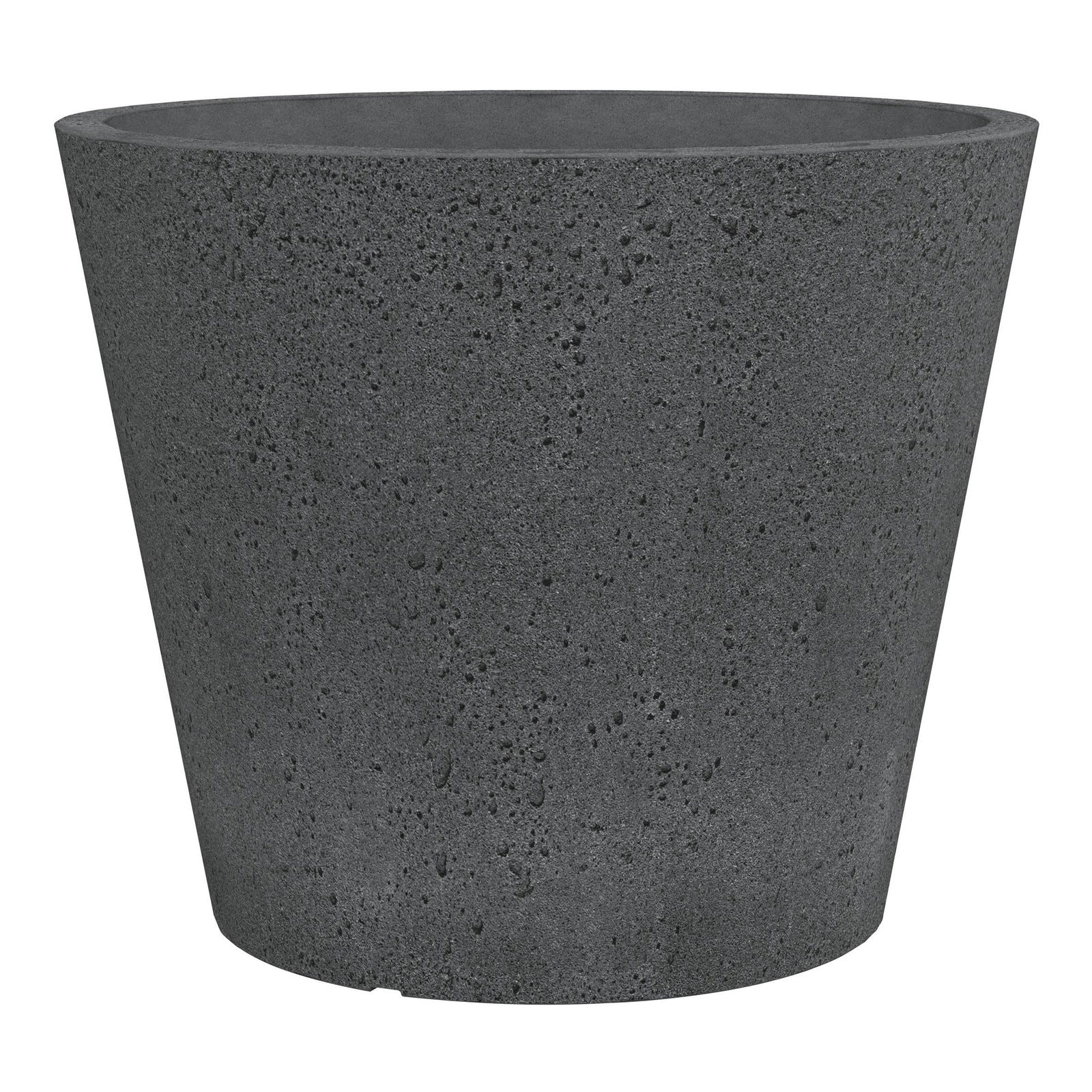 Pflanzgefäß 'C-Cone', schwarz, Ø 39 x H 33 cm, 26 Liter