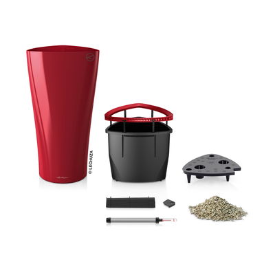 Lechuza 'Delta 30', scarlet-rot, ca. 29 x H 56,5 cm