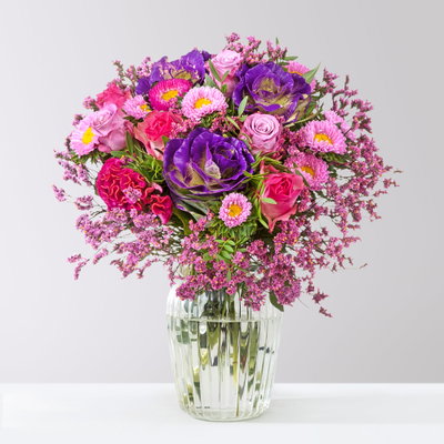 Blumenstrauß 'Warmherzig', handgebunden Blumenstrauß 'Warmherzig', handgebunden