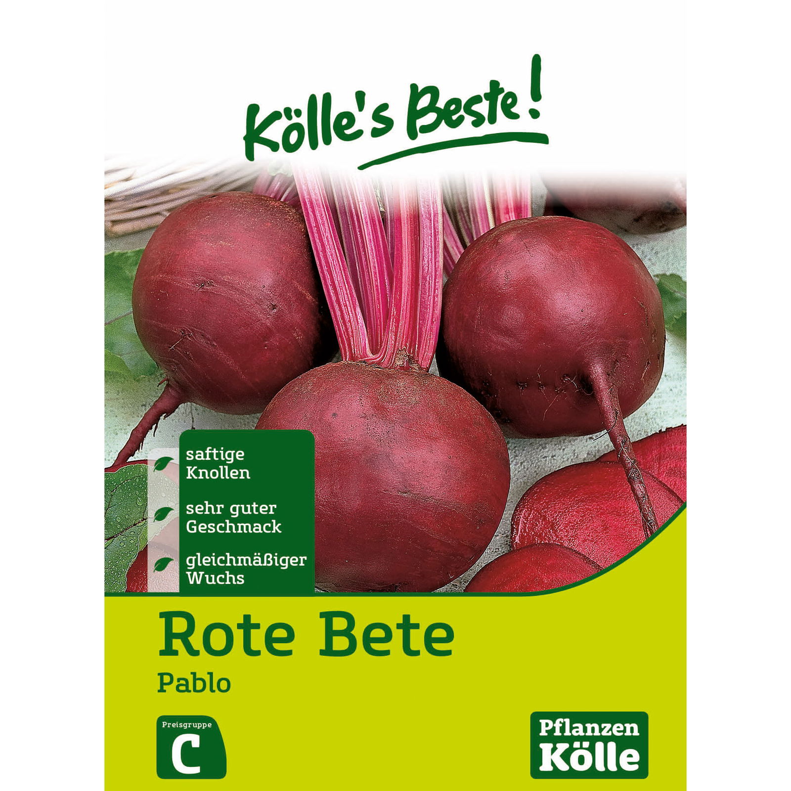 Kölle's Beste Gemüsesamen Rote Rüben 